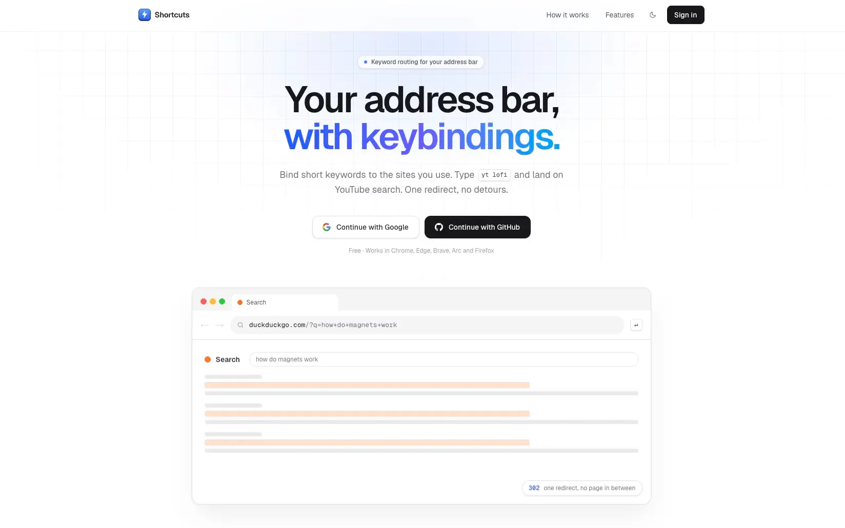 Shortcuts — URL shortener with async analytics updates